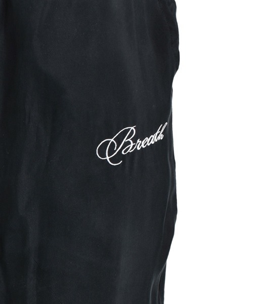 BREATH（ブレス）の「【BREATH / ブレス】SCRIPT LOGO  SATIN PANTS / ブラック [BR25SS-（その他パンツ・メンズ・ブラック・L/M）」の7枚目の写真