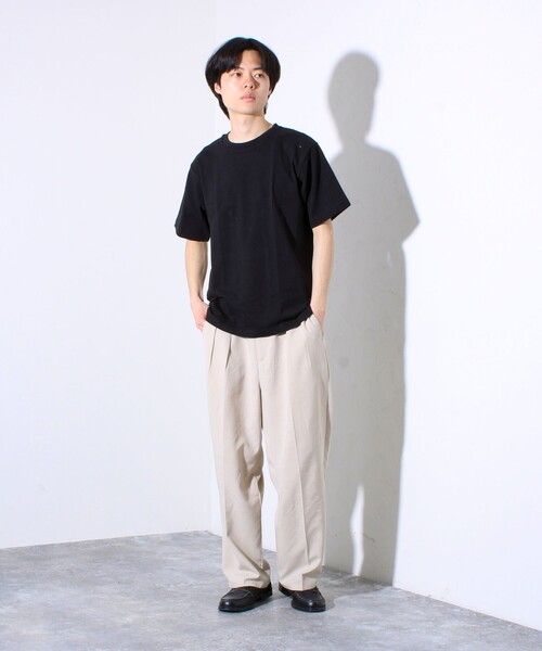 DISCUS ATHLETIC（ディスカス　アスレチック）の「【DISCUS ATHLETIC/ディスカス アスレチック】USA COTTON パックTシャツ（Tシャツ/カットソー・メンズ・ホワイト/ブラック/ネイビー/ライトグレー・L/M/XL）」の5枚目の写真