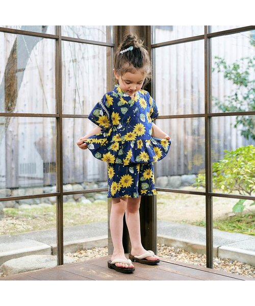 apres les cours（アプレレクール）の「シェルパールヘアクリップ（バレッタ/ヘアクリップ・キッズ・アイボリー/サックスブルー・FREE）」の4枚目の写真