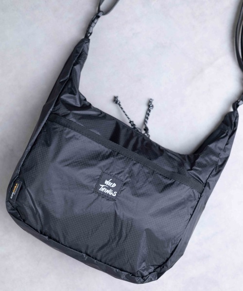 WILD THINGS（ワイルドシングス）の「【63】【WILD THINGS】CORDURA SIL 2WAY SHOULDER（ショルダーバッグ・メンズ・ブラック・FREE）」の6枚目の写真