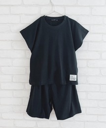 ブラック ノースリーブ セットアップ ジョーゼットノースリーブ【BLACK】 – ELLIE
