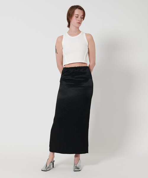 AEWEN MATOPH（イウエン マトフ）の「＜AEWEN MATOPH＞アメスリ ショート タンクトップ（タンクトップ・レディース・ホワイト/ブラック/モカ・FREE）」の8枚目の写真