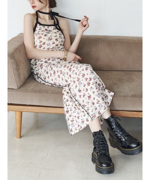 jouetie ワンピース セール】【Miller×jouetie】2WAYホルターネックワンピース