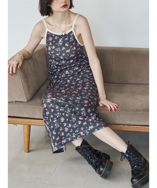 Vivienne Westwood リバティプリント ホルターワンピース Vivienne