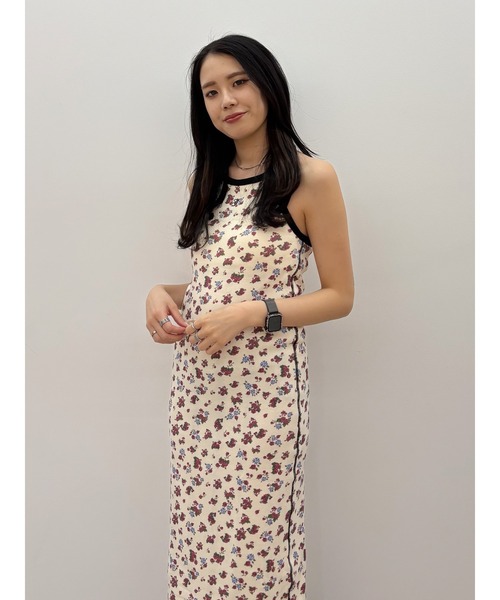 jouetie(ジュエティ)の「【Miller×jouetie】2WAYホルターネックワンピース(ワンピース・レディース・ブルー/ブラック/アイボリー・MEDIUM)」の18枚目の写真