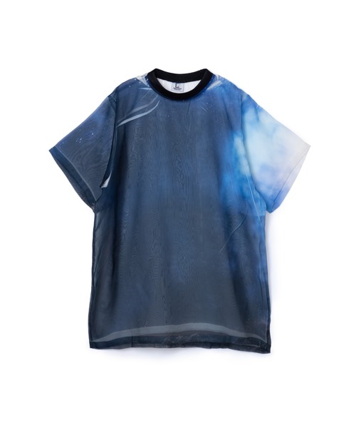 NON TOKYO（ノントーキョー）の「NON TOKYO/ノントーキョー/DIRECT PRINT SHEER T-SHIRT（Tシャツ/カットソー・レディース・B/A・FREE）」の2枚目の写真