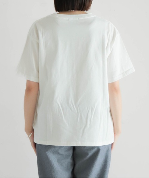 NOMBRE IMPAIR(ノンブルアンペール)の「スワローPT 半袖TEE(Tシャツ/カットソー・レディース・ゴールド/シルバー・FREE)」の3枚目の写真
