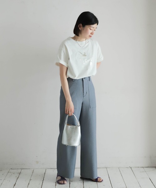NOMBRE IMPAIR(ノンブルアンペール)の「スワローPT 半袖TEE(Tシャツ/カットソー・レディース・ゴールド/シルバー・FREE)」の19枚目の写真