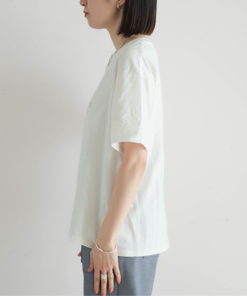 NOMBRE IMPAIR(ノンブルアンペール)の「スワローPT 半袖TEE(Tシャツ/カットソー・レディース・ゴールド/シルバー・FREE)」の4枚目の写真