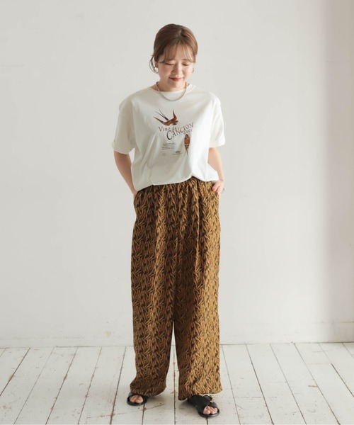 NOMBRE IMPAIR(ノンブルアンペール)の「スワローPT 半袖TEE(Tシャツ/カットソー・レディース・ゴールド/シルバー・FREE)」の12枚目の写真