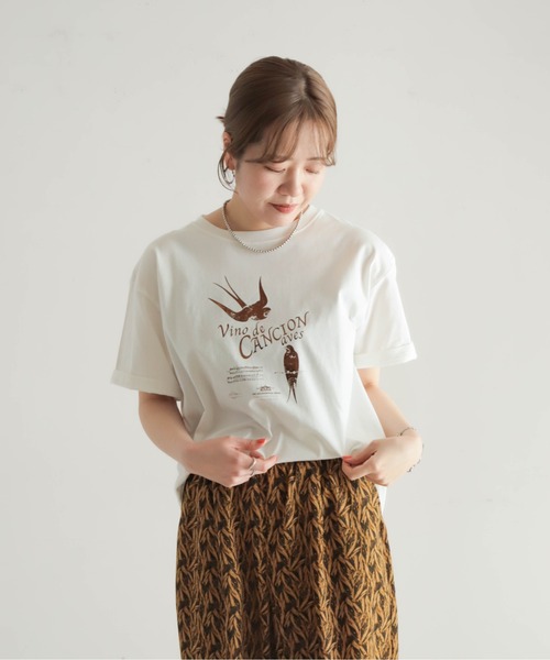 NOMBRE IMPAIR(ノンブルアンペール)の「スワローPT 半袖TEE(Tシャツ/カットソー・レディース・ゴールド/シルバー・FREE)」の8枚目の写真