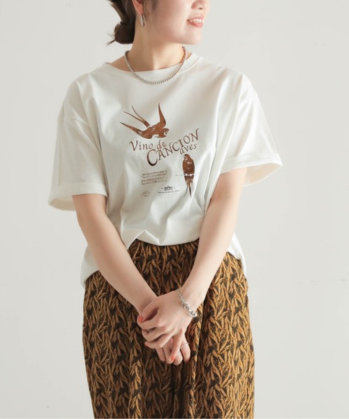NOMBRE IMPAIR(ノンブルアンペール)の「スワローPT 半袖TEE(Tシャツ/カットソー・レディース・ゴールド/シルバー・FREE)」の9枚目の写真