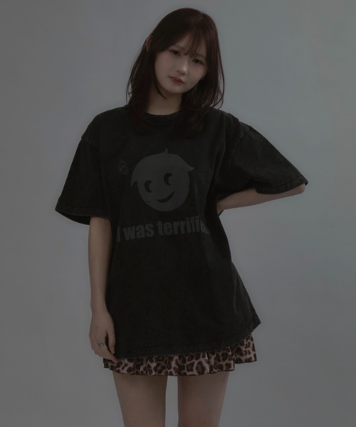 tinkerend(ティンカーエンド)の「【ユニセックス】Assorted designs SS T-shirt / アソートデザイン半袖Tシャツ(Tシャツ/カットソー・レディース・ブラック系その他3/ブラック系その他2/ブラック系その他/ブラック/ブラック系その他6/ブラック系その他4/ブラック系その他7/ブラック系その他5・XL/L/M)」の2枚目の写真