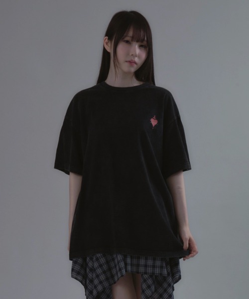 tinkerend(ティンカーエンド)の「【ユニセックス】Assorted designs SS T-shirt / アソートデザイン半袖Tシャツ(Tシャツ/カットソー・レディース・ブラック系その他3/ブラック系その他2/ブラック系その他/ブラック/ブラック系その他6/ブラック系その他4/ブラック系その他7/ブラック系その他5・XL/L/M)」の8枚目の写真