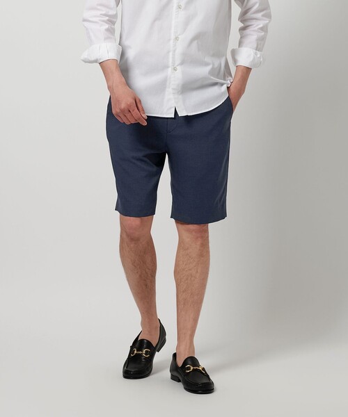 BEAUTY&YOUTH UNITED ARROWS(ビューティーアンドユースユナイテッドアローズ)の「【WEB限定 WARDROBE SMART】 Reflax スリム ショートパンツ(スラックス・メンズ・ブラック/ロイヤルブルー/ダークグレー・S/M/XL/L)」の8枚目の写真