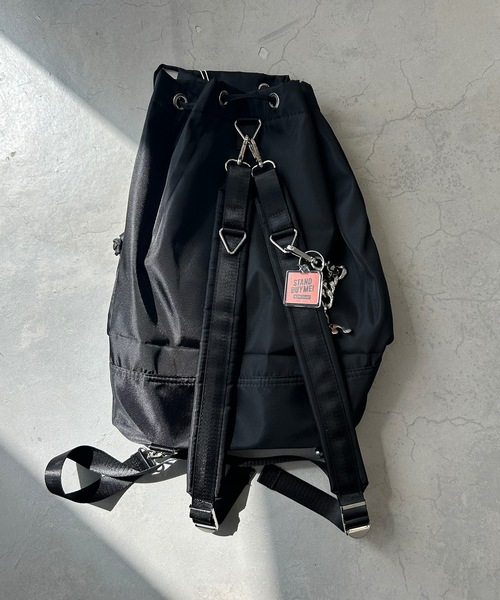 セール】【ユニセックス】2WAYカラビナナイロンテックショルダーバッグ