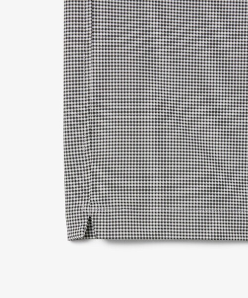 LACOSTE(ラコステ)の「消臭・速乾・UVカット ストレッチ マイクロチェックボタンダウンポロシャツ(ポロシャツ・メンズ・グレイッシュブルー/ブラック/サックスブルー・3/4/5/6)」の8枚目の写真