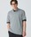 LACOSTE�i���R�X�e�j�́u���L�E�����EUV�J�b�g �X�g���b�` �}�C�N���`�F�b�N�{�^���_�E���|���V���c�i�|���V���c�j�v�b�u���b�N