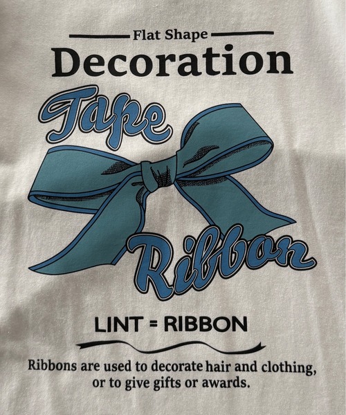 kutir(クティール)の「リボンリンガーTシャツ(Tシャツ/カットソー・レディース・ネイビー/ブラック/レッド・FREE)」の9枚目の写真