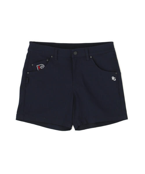 パーリーゲイツ ドビーストレッチ 5ポケットショートパンツ（D.NAV／5）