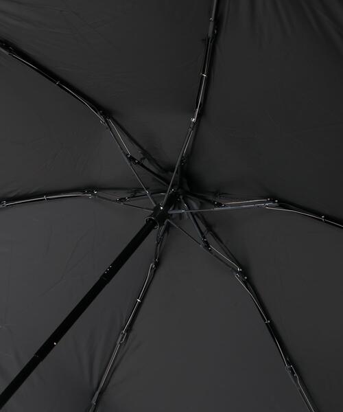 SMELLY（スメリー）の「『晴雨兼用』because　ユニセックス オールウェザーミニマル（長傘・レディース・グレー/ブラック・FREE）」の10枚目の写真
