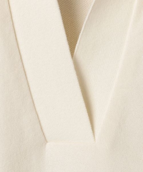 eL（エル）の「【eL】Compact Polo NS/329530（Tシャツ/カットソー・レディース・オフホワイト/レッド/ネイビー・FREE）」の4枚目の写真