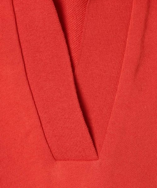 eL（エル）の「【eL】Compact Polo NS/329530（Tシャツ/カットソー・レディース・オフホワイト/レッド/ネイビー・FREE）」の6枚目の写真