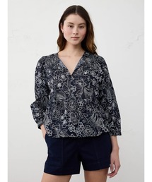 BANANA REPUBLIC 刺繍入り長袖トップス L レース BANANA REPUBLIC 刺繍入り長袖トップス L レース