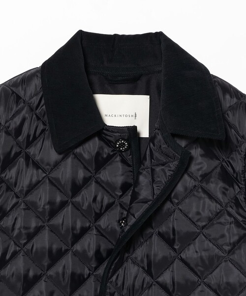 Mackintosh(マッキントッシュ)の「【別注】MACKINTOSH / WAVERLY ポリエステル キルティングジャケット(ブルゾン・メンズ・ブラック/ネイビー・40/38/36/34)」の13枚目の写真