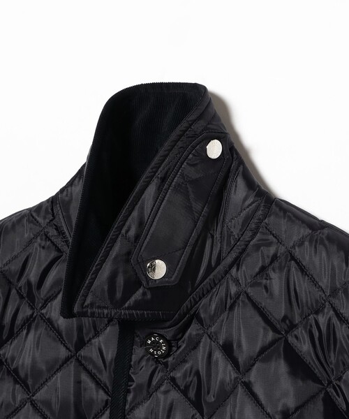 Mackintosh(マッキントッシュ)の「【別注】MACKINTOSH / WAVERLY ポリエステル キルティングジャケット(ブルゾン・メンズ・ブラック/ネイビー・40/38/36/34)」の14枚目の写真
