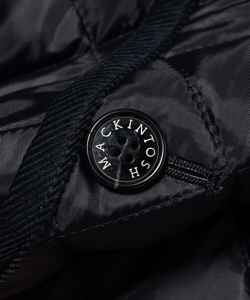 Mackintosh(マッキントッシュ)の「【別注】MACKINTOSH / WAVERLY ポリエステル キルティングジャケット(ブルゾン・メンズ・ブラック/ネイビー・40/38/36/34)」の6枚目の写真