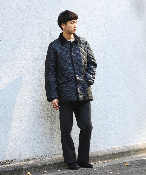 Mackintosh(マッキントッシュ)の「【別注】MACKINTOSH / WAVERLY ポリエステル キルティングジャケット(ブルゾン・メンズ・ブラック/ネイビー・40/38/36/34)」の19枚目の写真