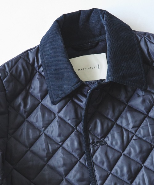 Mackintosh(マッキントッシュ)の「【別注】MACKINTOSH / WAVERLY ポリエステル キルティングジャケット(ブルゾン・メンズ・ブラック/ネイビー・40/38/36/34)」の22枚目の写真