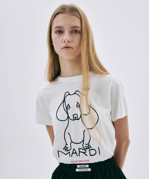 【Mardi Mercredi】Tシャツ ライトグレー フリーサイズ 楽天市場】マルディメクルディ Mardi Mercredi Tシャツ TSHIRT