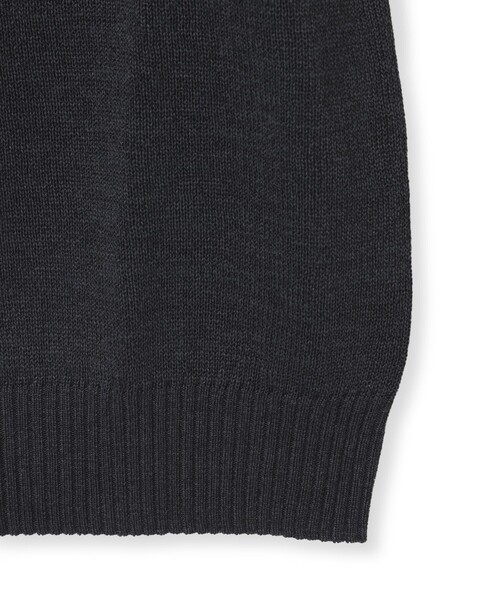 MACKINTOSH PHILOSOPHY(マッキントッシュ フィロソフィー)の「GREY LABEL ペーパーヤーンニットプルオーバー(Tシャツ/カットソー・レディース・ブラック/ブルー/ベージュ・2/6)」の4枚目の写真