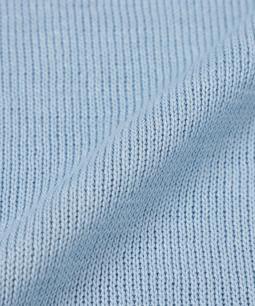MACKINTOSH PHILOSOPHY(マッキントッシュ フィロソフィー)の「GREY LABEL ペーパーヤーンニットプルオーバー(Tシャツ/カットソー・レディース・ブラック/ブルー/ベージュ・2/6)」の9枚目の写真