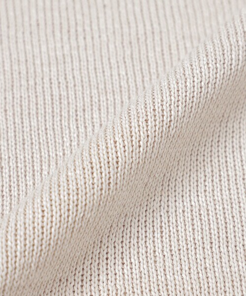 MACKINTOSH PHILOSOPHY(マッキントッシュ フィロソフィー)の「GREY LABEL ペーパーヤーンニットプルオーバー(Tシャツ/カットソー・レディース・ブラック/ブルー/ベージュ・2/6)」の8枚目の写真