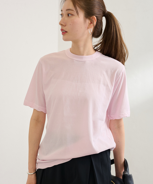 ATON/エイトン FRESCA SINGLE JERSEY STANDARD Tシャツ（Tシャツ