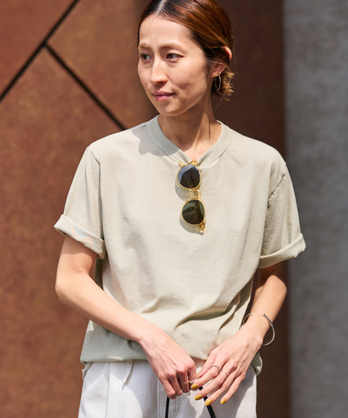 ATON/エイトン 別注 FRESCA SINGLE JERSEY Tシャツ セール】ATON/エイトン FRESCA SINGLE JERSEY STANDARD Tシャツ（T