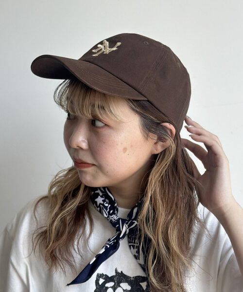 CPCM（シーピーシーエム）の「【Negro League】ベースボールキャップ（キャップ・レディース・アイボリー/ネイビー/ブラウン・FREE）」の17枚目の写真