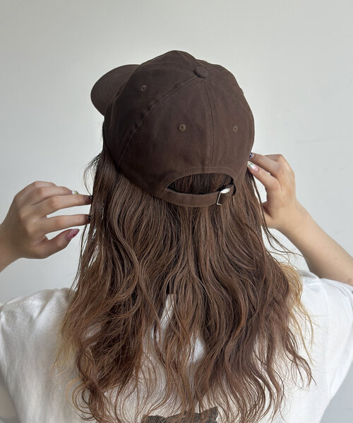 CPCM（シーピーシーエム）の「【Negro League】ベースボールキャップ（キャップ・レディース・アイボリー/ネイビー/ブラウン・FREE）」の15枚目の写真