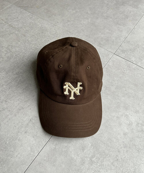 CPCM（シーピーシーエム）の「【Negro League】ベースボールキャップ（キャップ・レディース・アイボリー/ネイビー/ブラウン・FREE）」の13枚目の写真