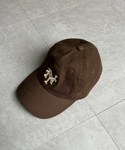 CPCM（シーピーシーエム）の「【Negro League】ベースボールキャップ（キャップ・レディース・アイボリー/ネイビー/ブラウン・FREE）」の11枚目の写真