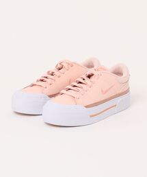 NIKE(iCL)NIKE iCL W COURT LEGACY LIFT EBY R[g KV[ tg WFV5526 600WSHCRL/APRTA(Xj[J[)