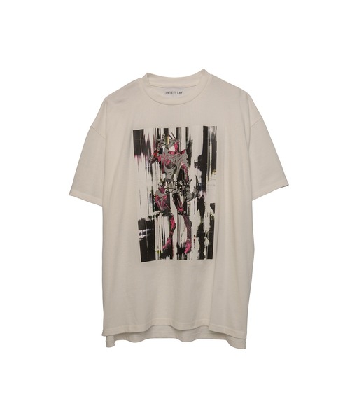 INTERPLAY(インタープレイ)の「【INTERPLAY x Toru Kajioka】「butterfly effect」 S/S Tee(Tシャツ/カットソー・メンズ・ホワイト/チャコールグレー・FREE)」の16枚目の写真