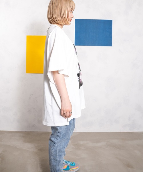 INTERPLAY(インタープレイ)の「【INTERPLAY x Toru Kajioka】「butterfly effect」 S/S Tee(Tシャツ/カットソー・メンズ・ホワイト/チャコールグレー・FREE)」の12枚目の写真