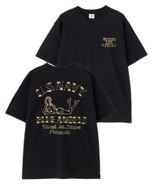 《WEB&DEPOT限定》PINUP GIRL T-SHIRT "BLUE ANGELS" / ピンナップガール 半袖Tシャツ / AVIREX / アヴィレックス