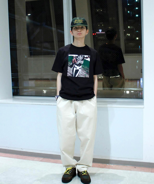 PLEASURES(プレジャー)の「PLEASURES × SlipKnot SKELETON S/S Tee(Tシャツ/カットソー・メンズ・ブラック・MEDIUM/LARGE)」の5枚目の写真