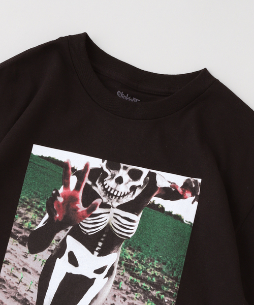 PLEASURES(プレジャー)の「PLEASURES × SlipKnot SKELETON S/S Tee(Tシャツ/カットソー・メンズ・ブラック・MEDIUM/LARGE)」の9枚目の写真