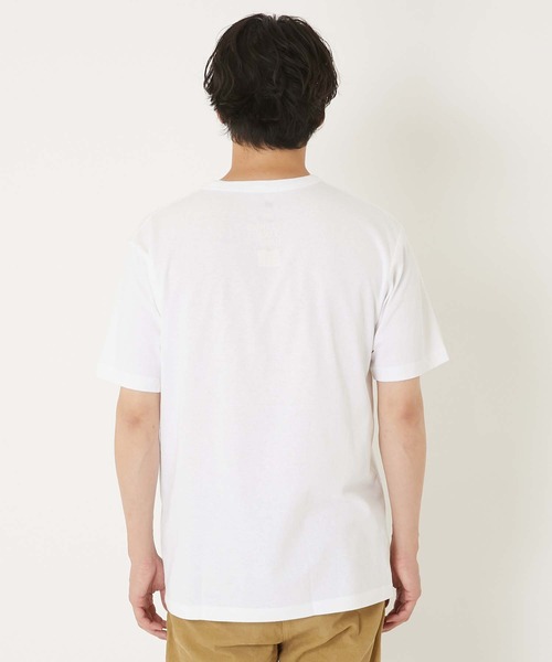 HOLLYWOOD RANCH MARKET(ハリウッドランチマーケット)の「Hanes x HRM ヘムプリント 2パック Tシャツ(Tシャツ/カットソー・メンズ・ホワイト/ブラック・X-LARGE/XX-LARGE/XXX-LARGE/LARGE)」の5枚目の写真
